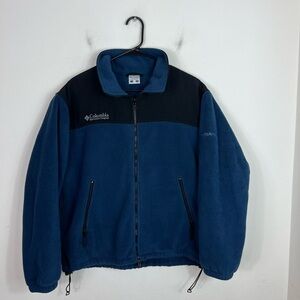 Vintage‎ Columbia Titanium Fleece Zip Up Jacket Sz L